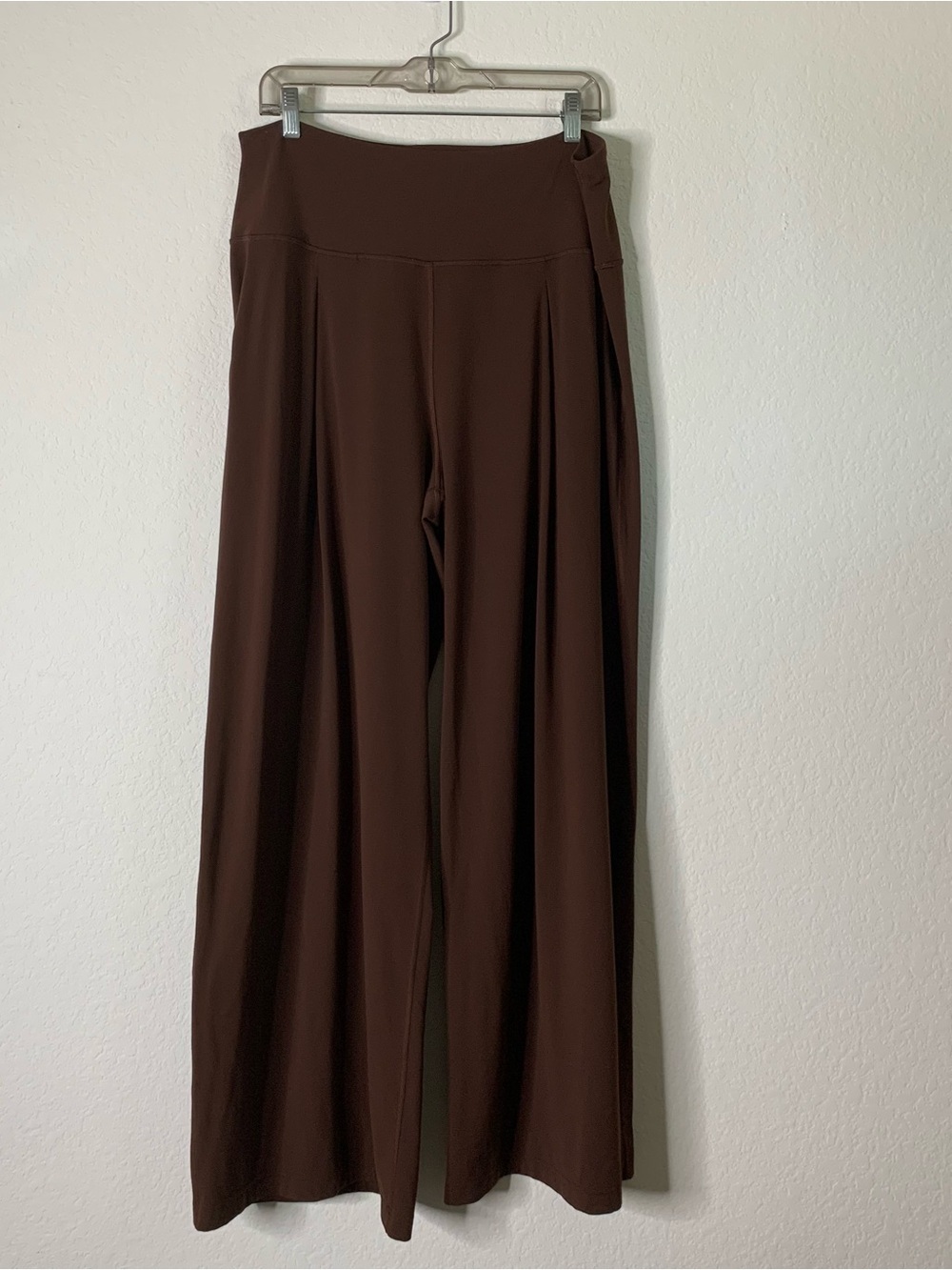 Lululemon womens walnut brown align palazzo pants 14